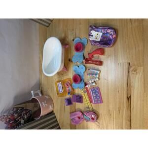 American Girl and other brands bath, pet, school lot